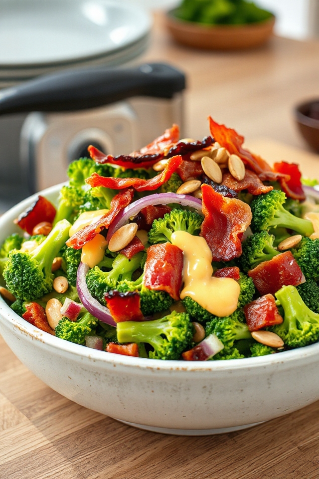 broccoli bacon salad recipe