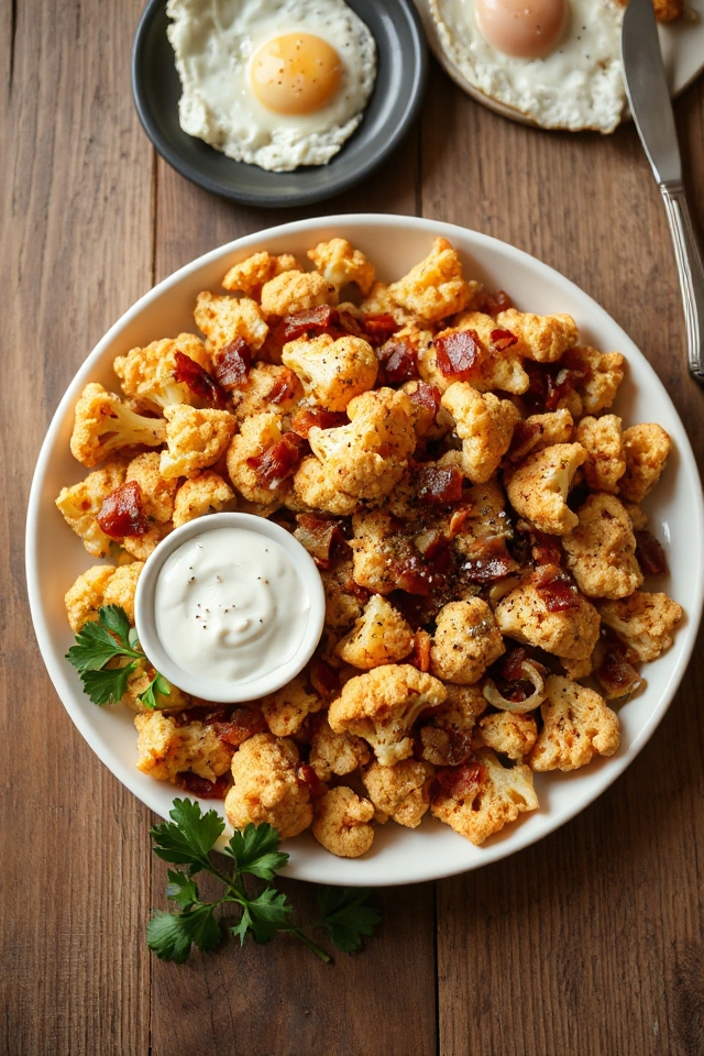 cauliflower low carb hash browns