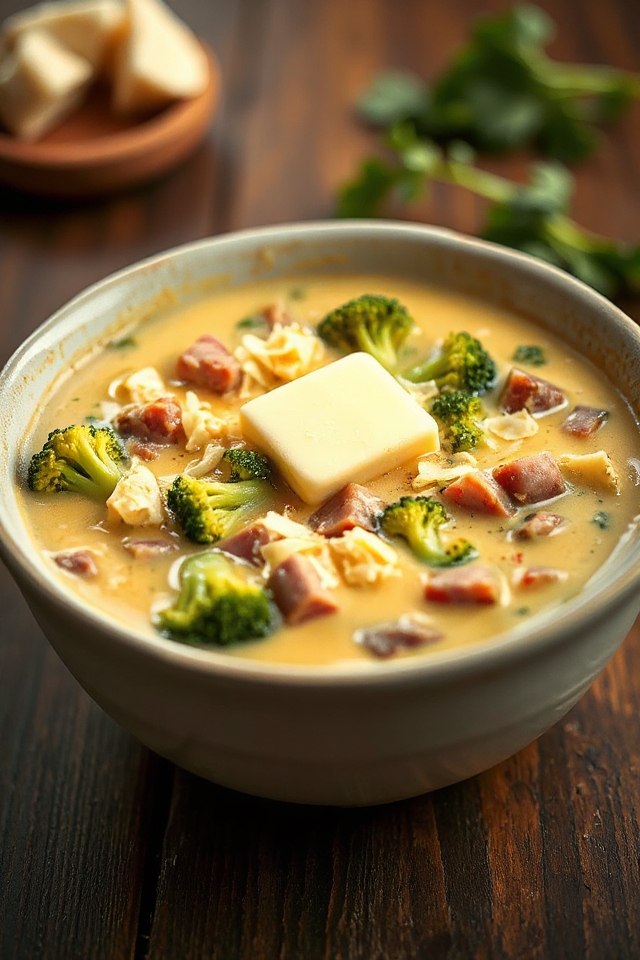 cheesy broccoli chowder recipe