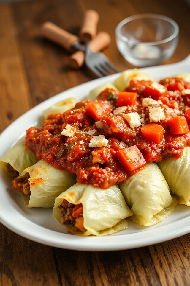 delicious low carb cabbage rolls