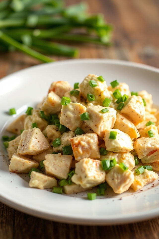 delicious low carb chicken salad