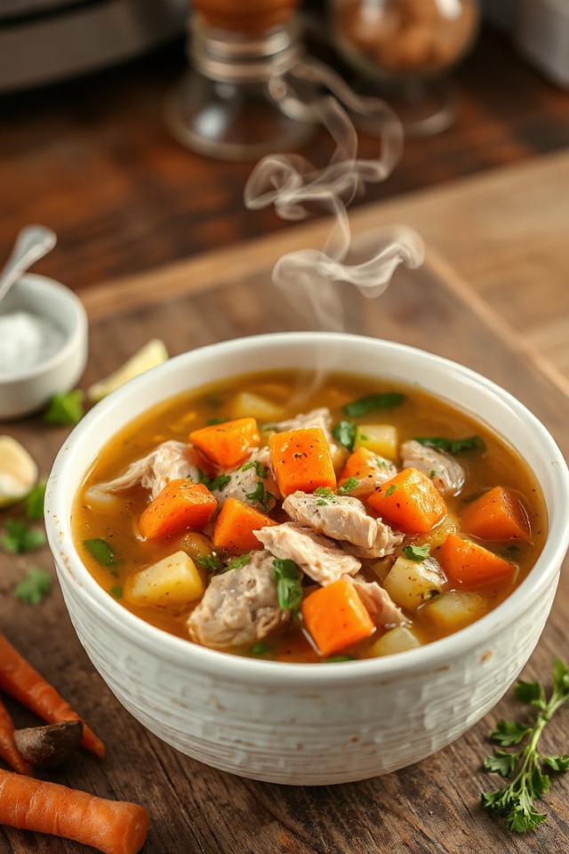 delicious low carb chicken soup