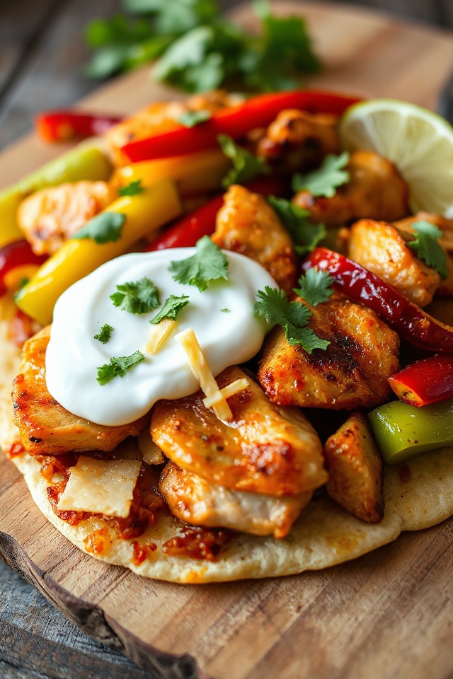 flavorful low carb fajitas
