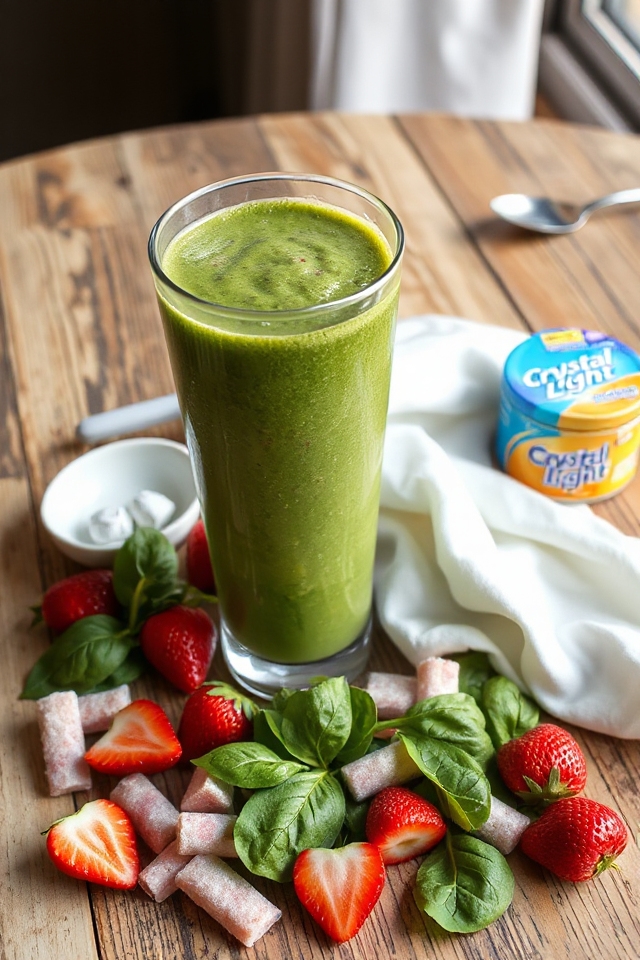 healthy green smoothie recipe