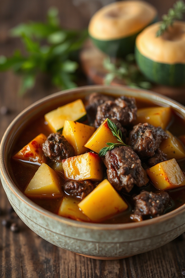 hearty low carb beef stew