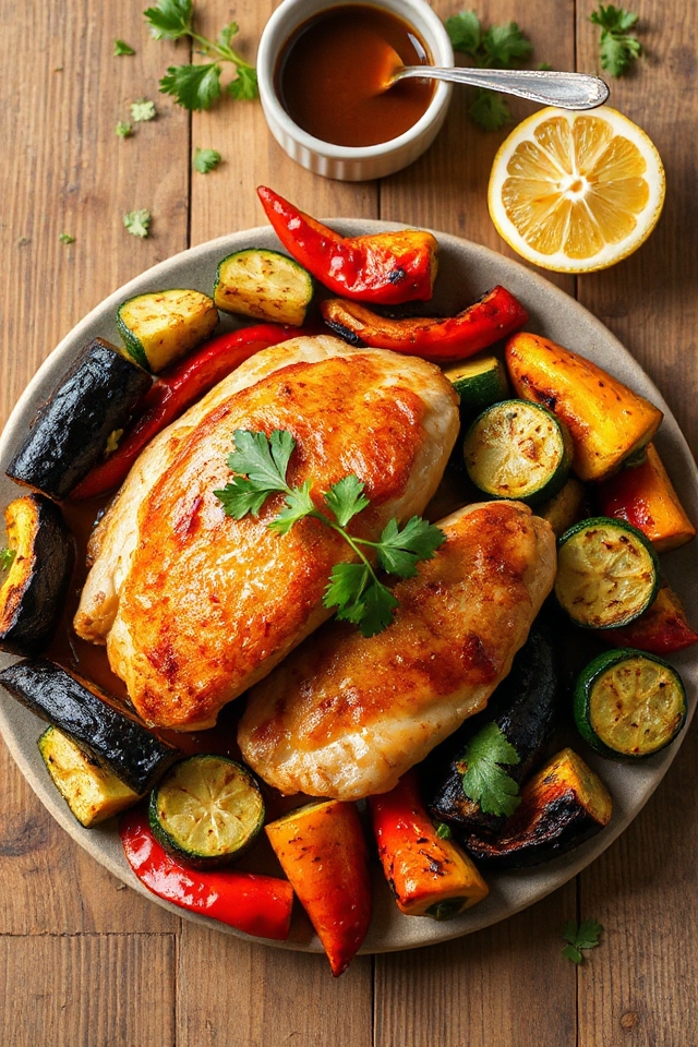 low carb barbecue chicken
