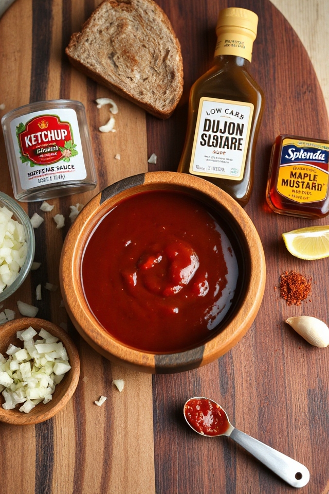 low carb barbecue sauce