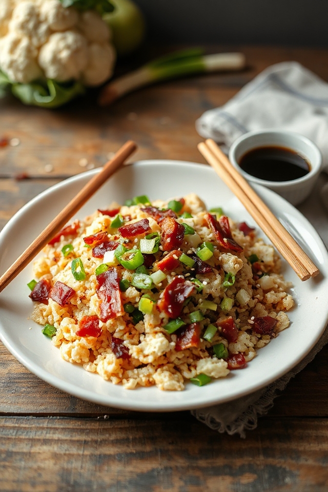 low carb cauliflower rice