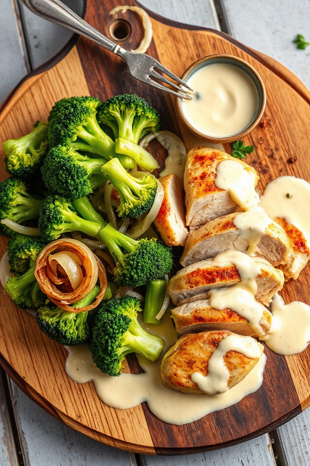 low carb chicken alfredo