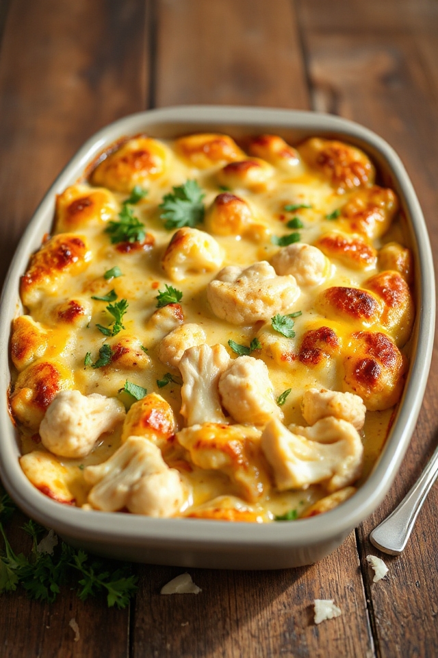 low carb chicken casserole