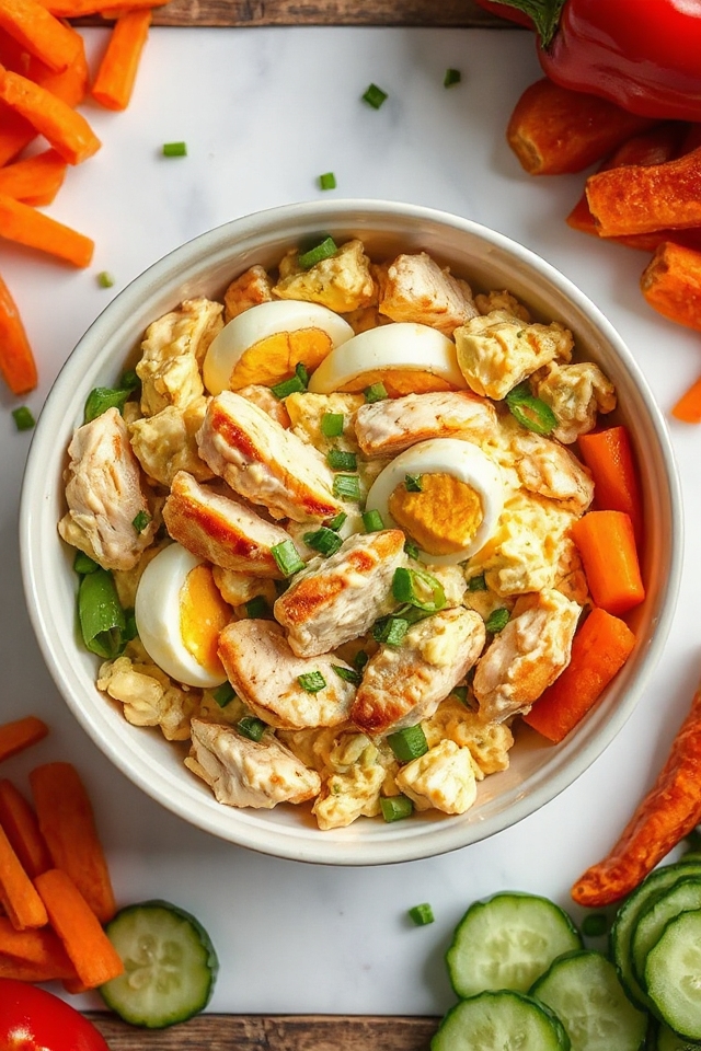 low carb chicken salad