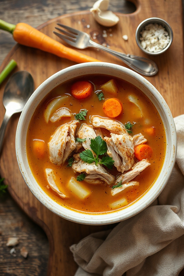 low carb chicken soup