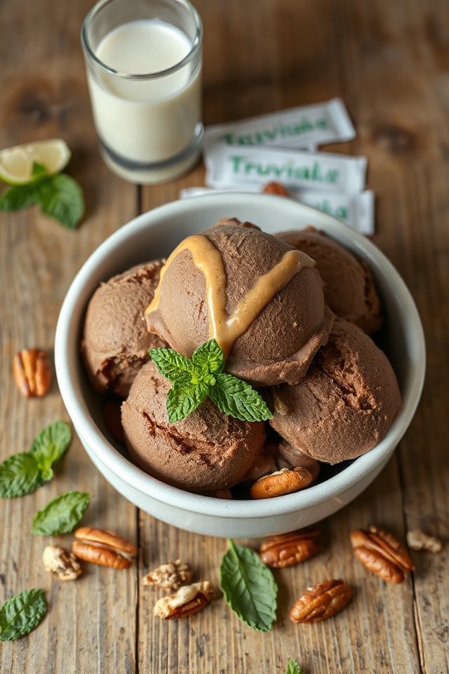 low carb chocolate ice cream