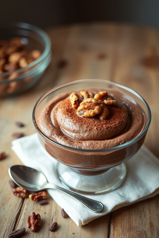 low carb chocolate mousse