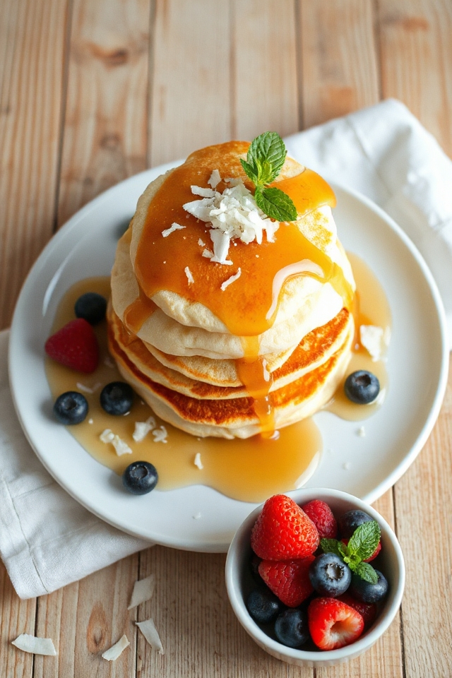 low carb coconut pancakes