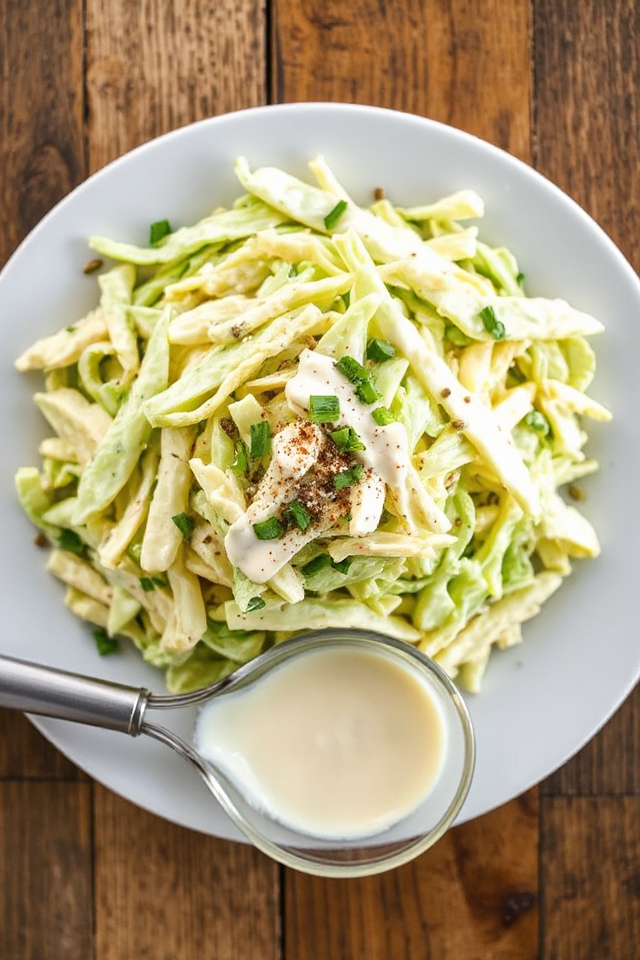 low carb cole slaw