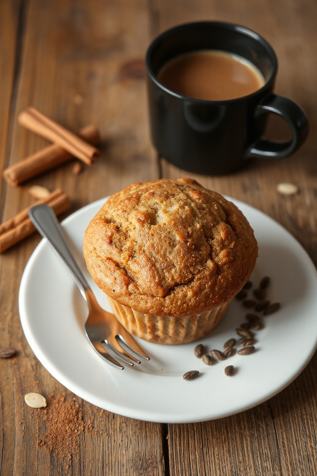 low carb flax muffins