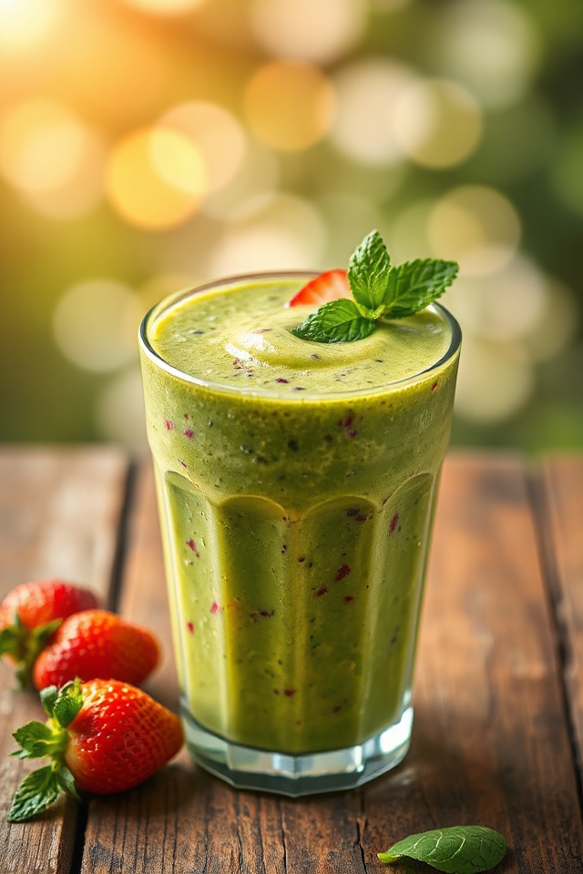 low carb green smoothie recipe