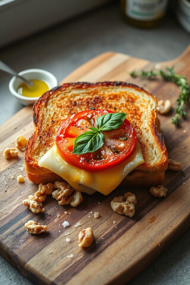 low carb grilled cheese