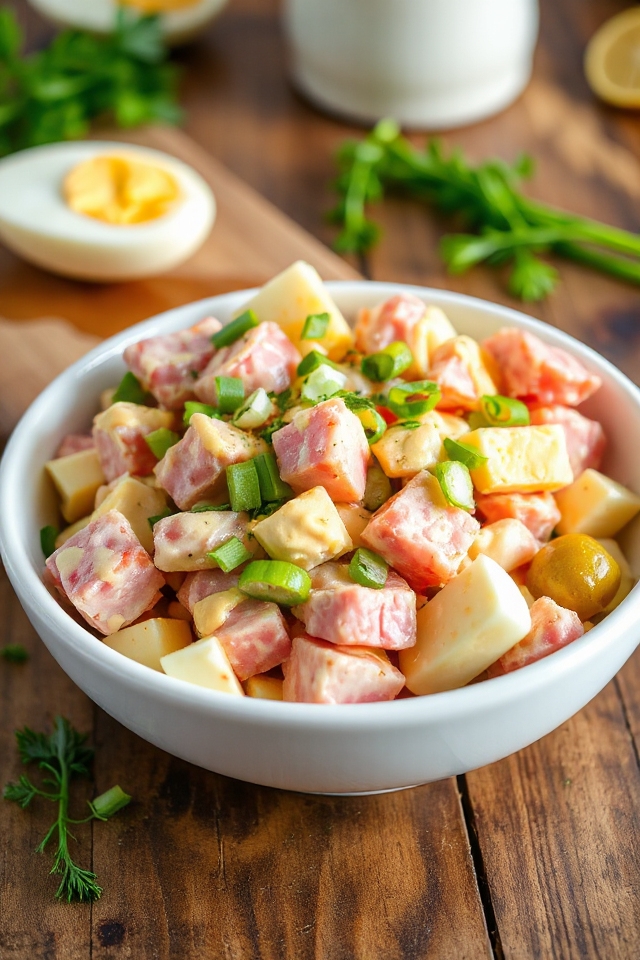 low carb ham salad recipe