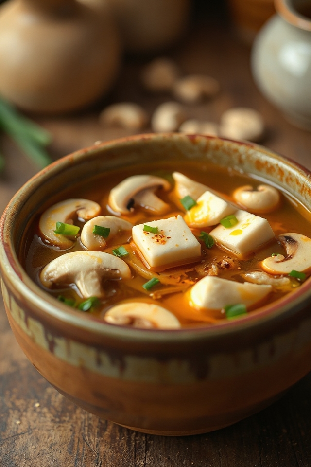 low carb hot sour soup