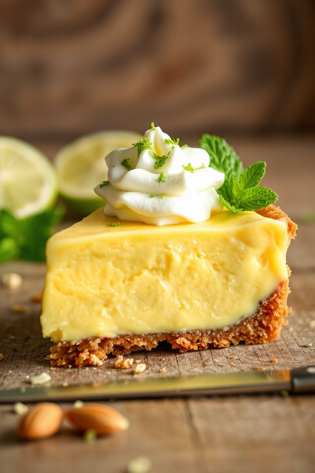 low carb key lime pie