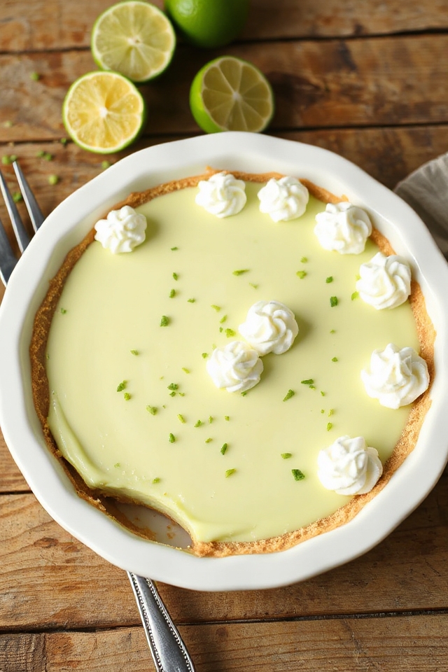 low carb key lime pie