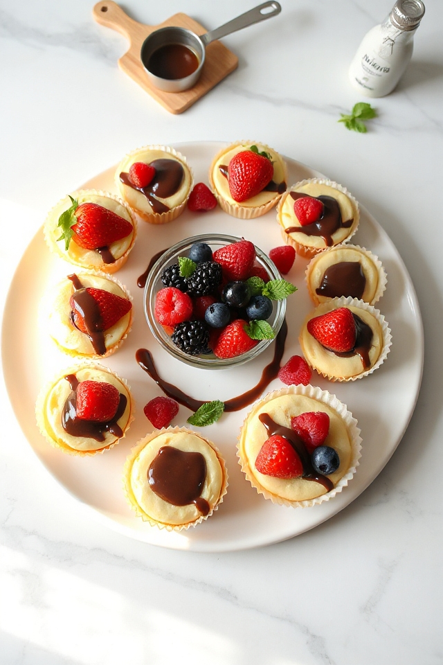 low carb mini cheesecakes recipe