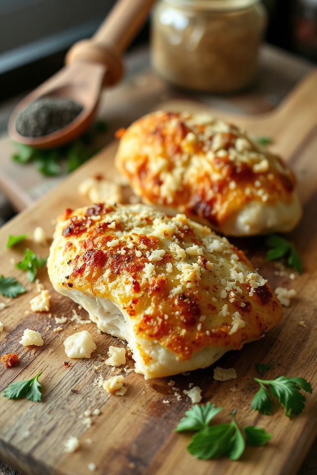 low carb parmesan chicken recipe