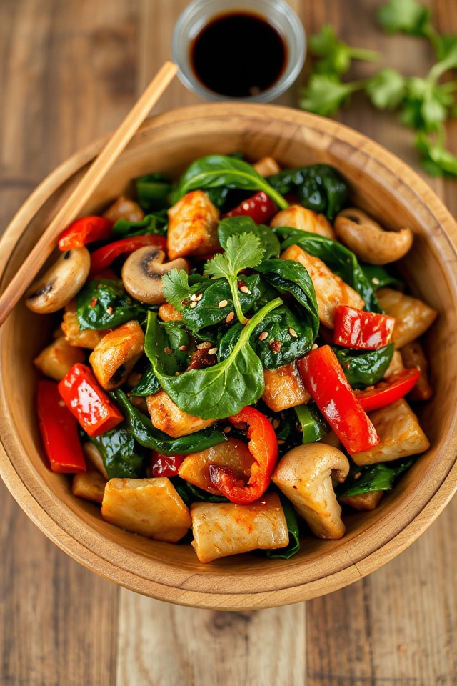 low carb pork stir fry