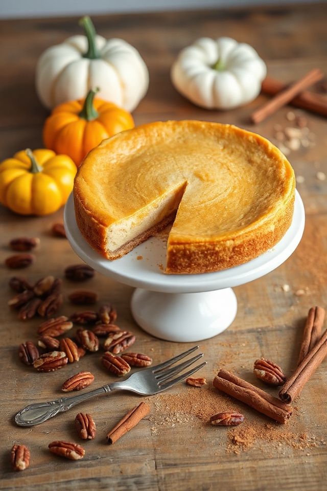 low carb pumpkin cheesecake