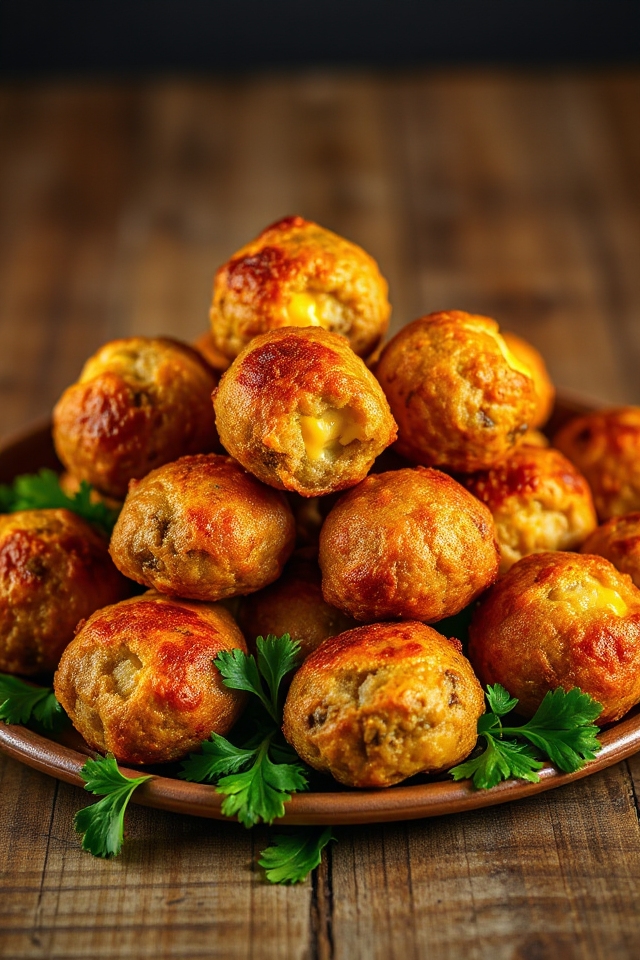 low carb sausage balls recipe