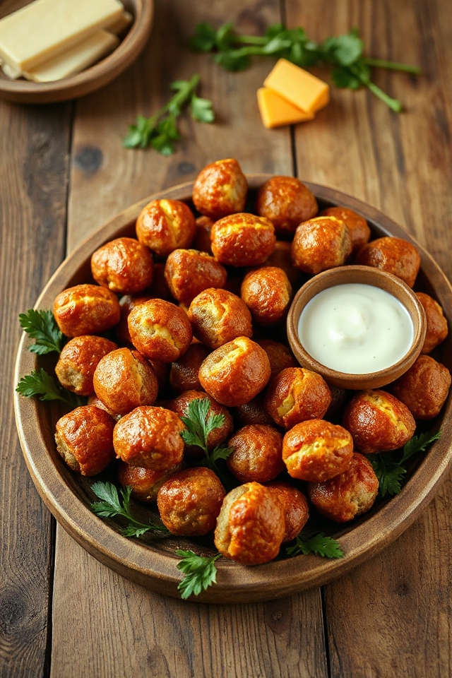 low carb sausage balls