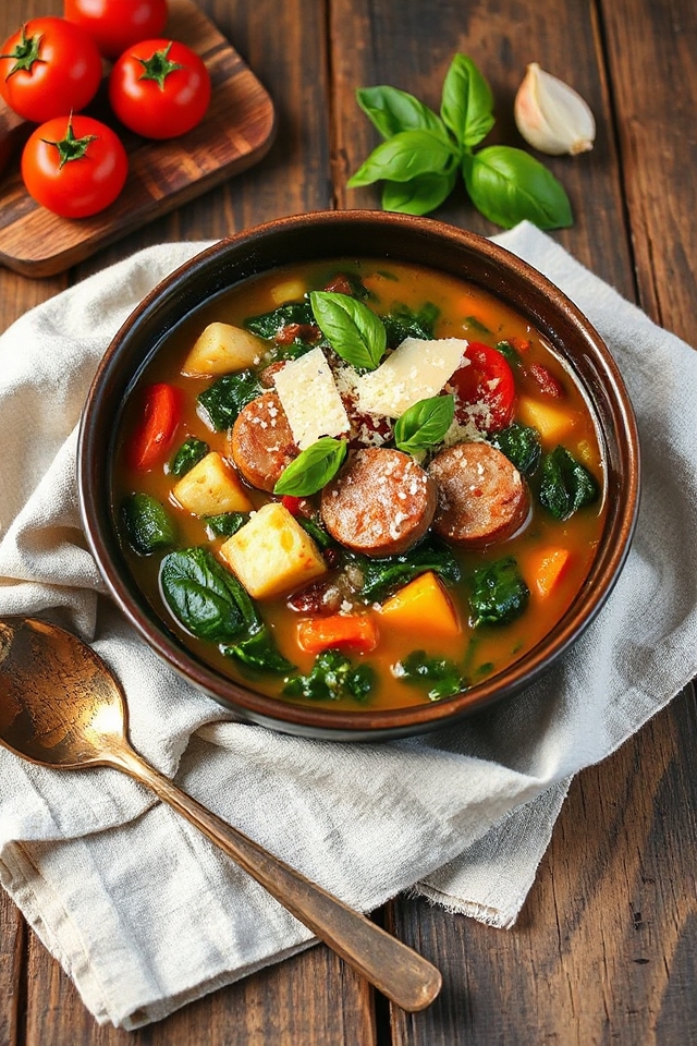 low carb tuscan soup