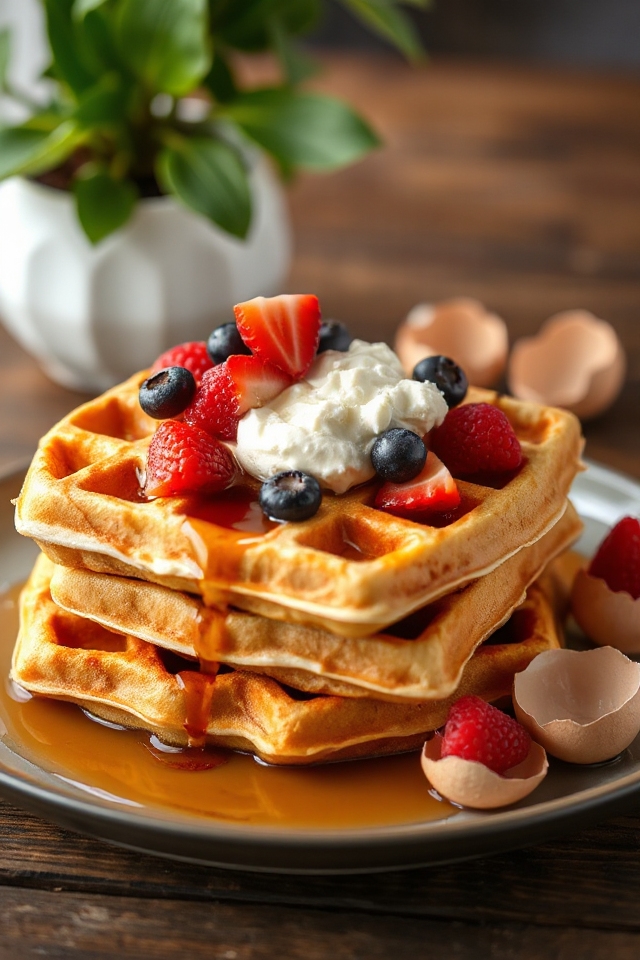 low carb waffle recipe