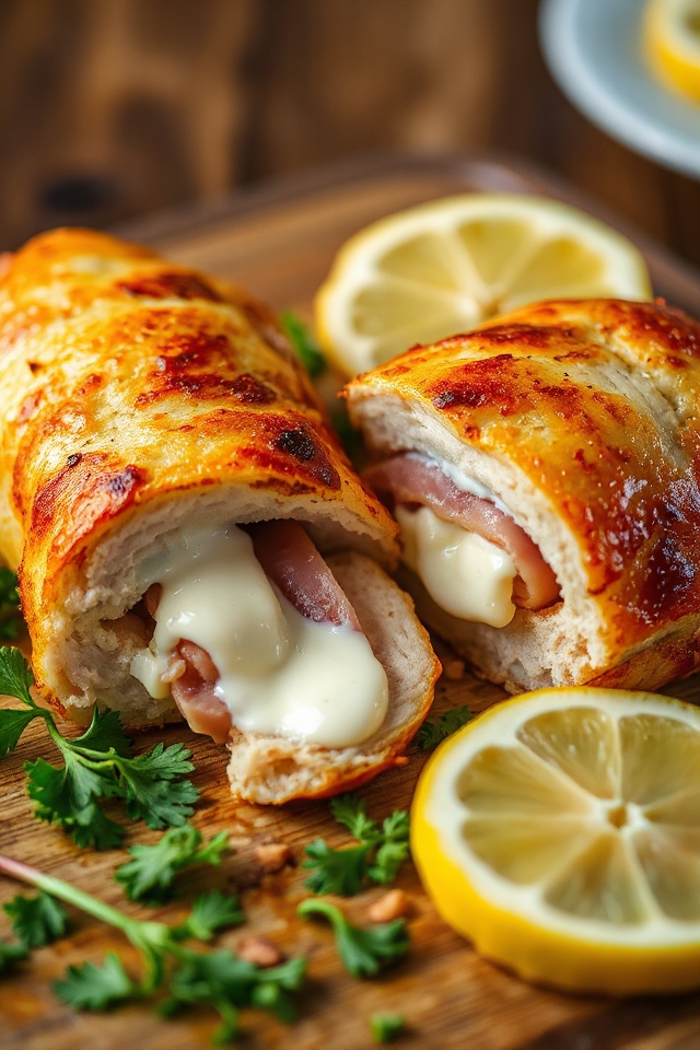 stuffed chicken pocket recipe